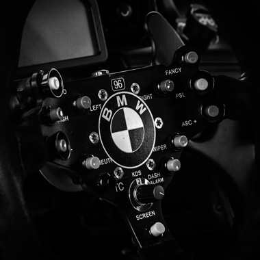 BMW Z4 GT3 Steering Wheel and Controls