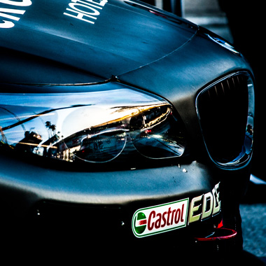 Front Nose of BMW Z4 GT3 at Long Beach Grand Prix