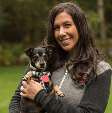 Dark and mysterious portrait